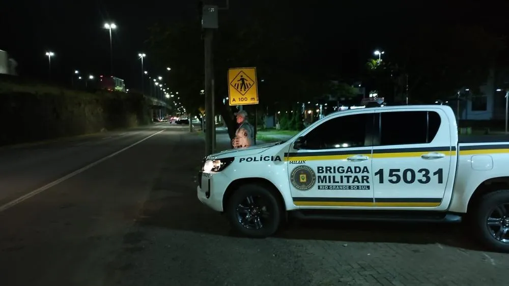 Brigada Militar prende suspeito de homicídio minutos após crime em Torres